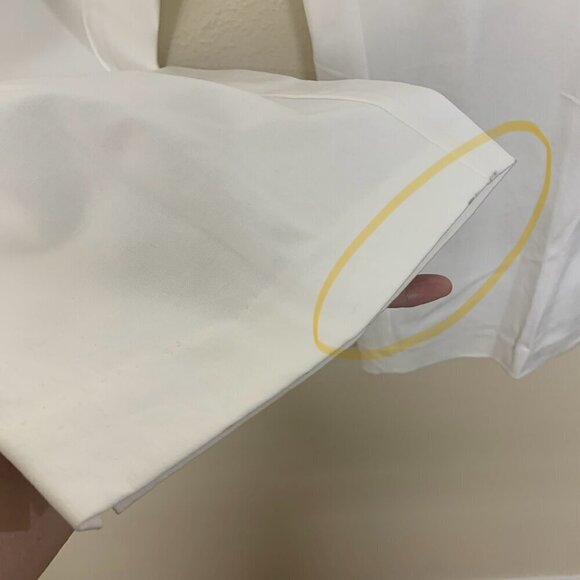 Charter Club Newport Tummy Slim Leg Crop Pant 28W in White - Picture 11 of 12